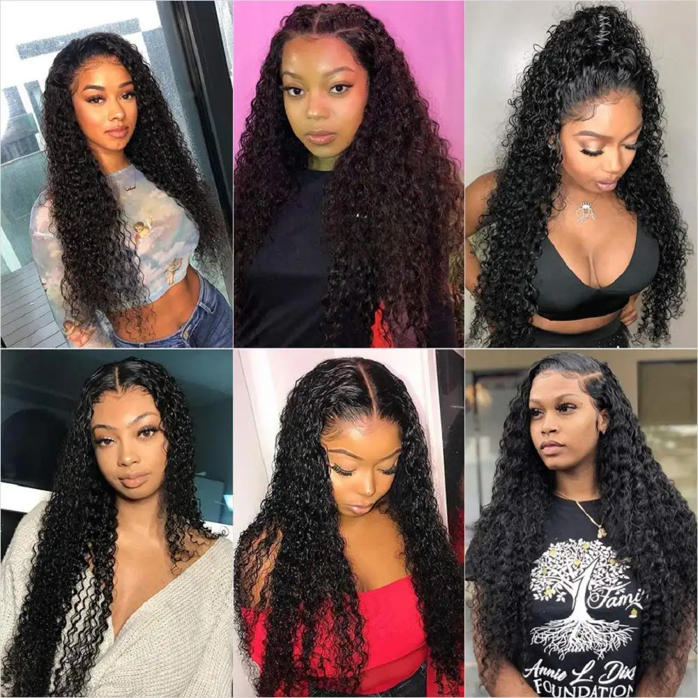 10A Kinky Curly Weave Real Human Hair Bundles with Closure Brazilian Curly 100% Unprocessed 12a Pack Hair 3 Bundles with Closure