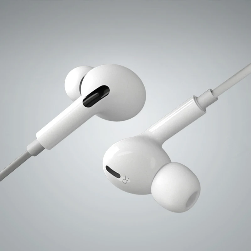 Shenzhen wired headset cheap wired earphone headphone handsfree gaming type c earphone