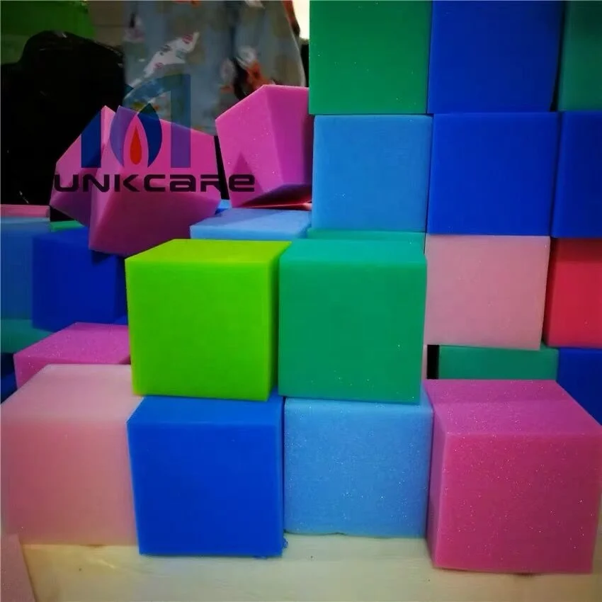 Hot Selling Soft Flame Retarded Foam, Kids Adult Colorful Gymnastic Foam Pit Cubes