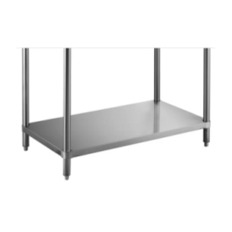2024Catering Equipment Kitchen Strong Structure Stainless Steel Kitchen Worktable