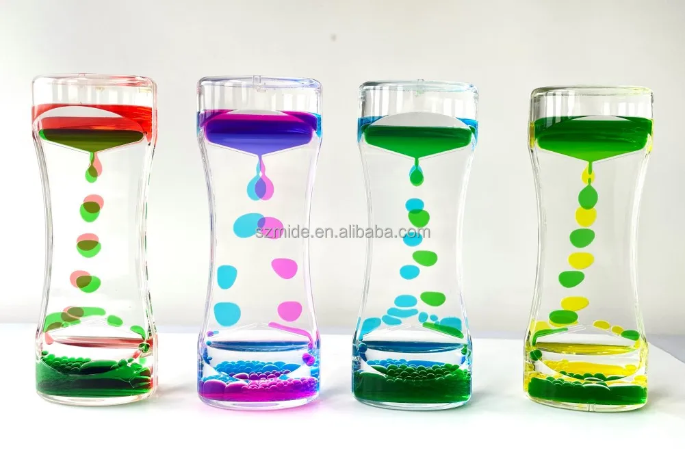 New Liquid Dripping Timer Calm Down  Motion Liquid Timer Sensory  Toys  Visual Stimulation kids toys