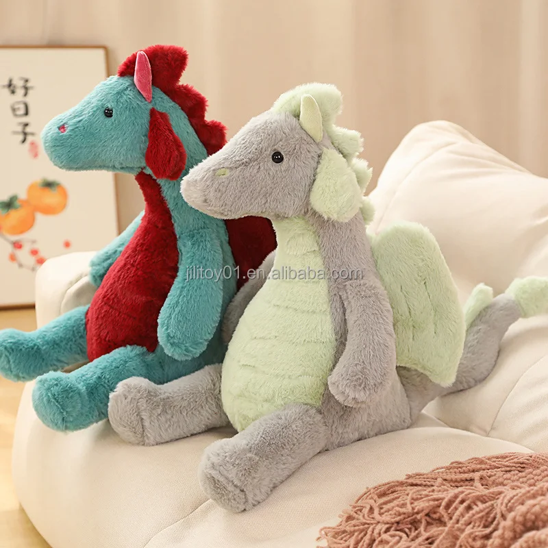 custom design dinosaur plush toys soft cuddly dragon plush toy stuffed & plush toy animal