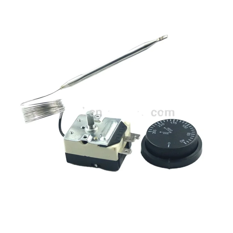 0-±60℃ Knob Switch Thermostat Fryer Electric Fryer Kitchen Temperature Switch Thermostat