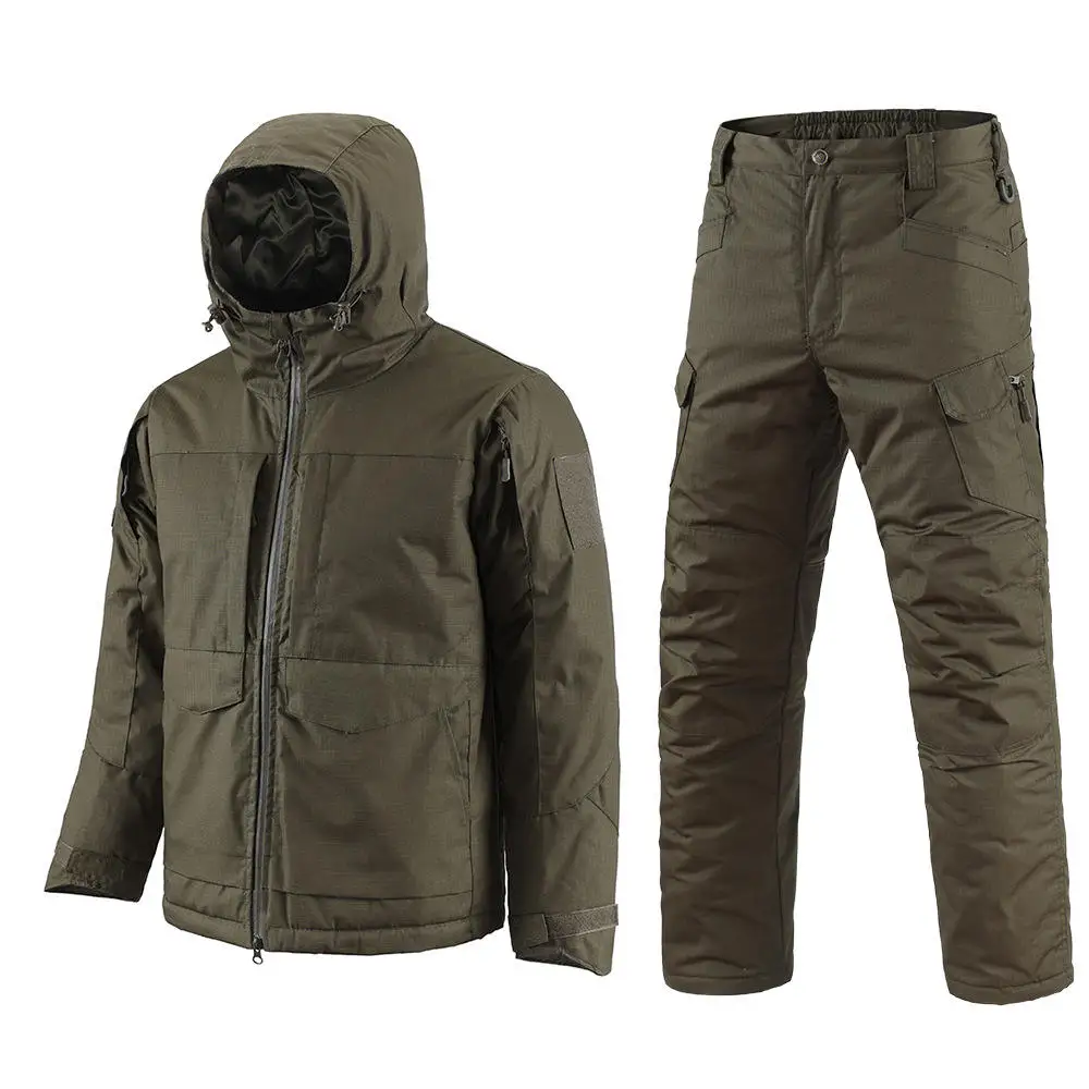 winter Black Warm Windproof Assault Camouflage Frog Waterproof Snow g8 jacket Tactical Suit Uniform Set