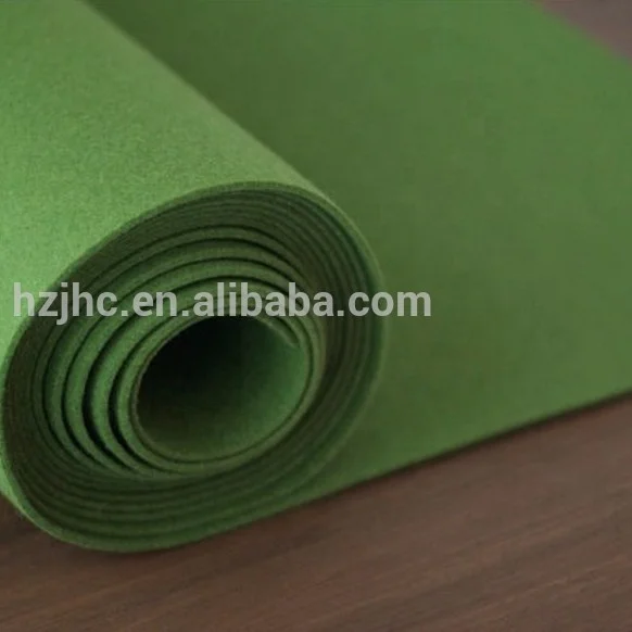 Needle punched Polyester Durable Billiard Felt Table Cloth felt fabric rolls