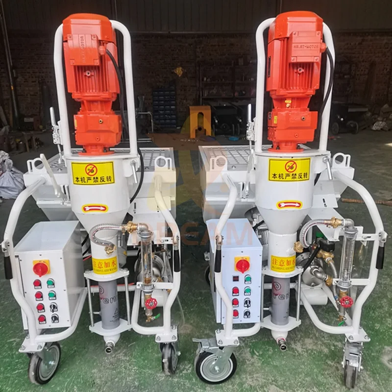 Automatic Mortar Gypsum Wall Plaster Machine Gypsum Plastering Machine