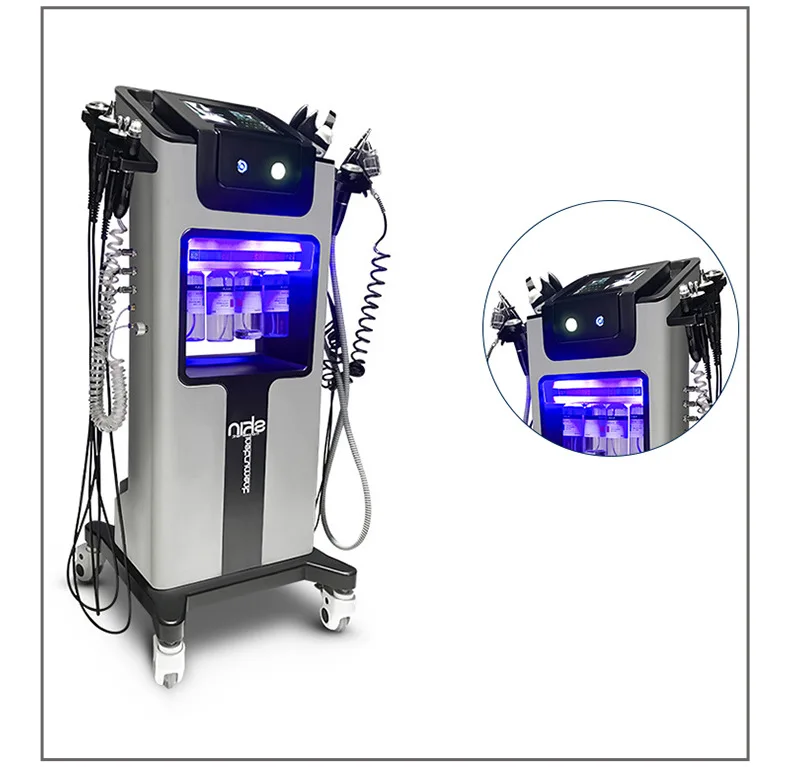 H2O2 Water Facial BIO Lift Skin Scrubber Aqua Peeling Salon Use Microdermabrasion