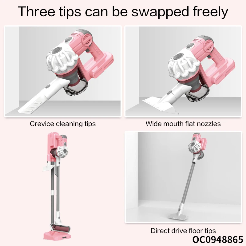 Girls pretend play & preschool cleaning tool robot vacuum cleaner kids toy housekeeping toys