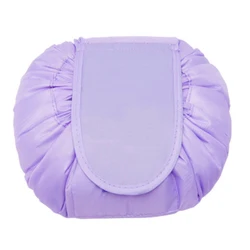 High quality water proof nylon cosmetic bag round make up bag easy travel