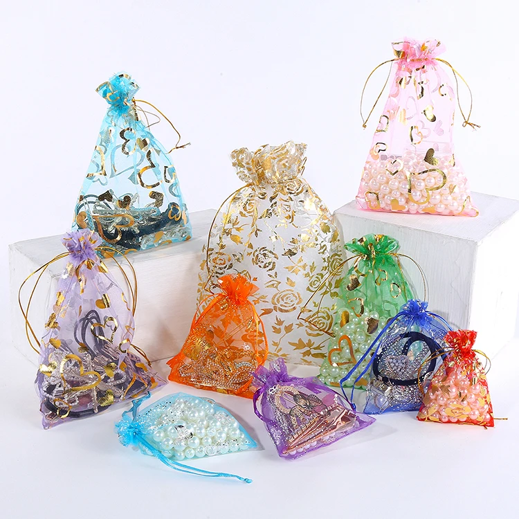 organza fabric eco bags