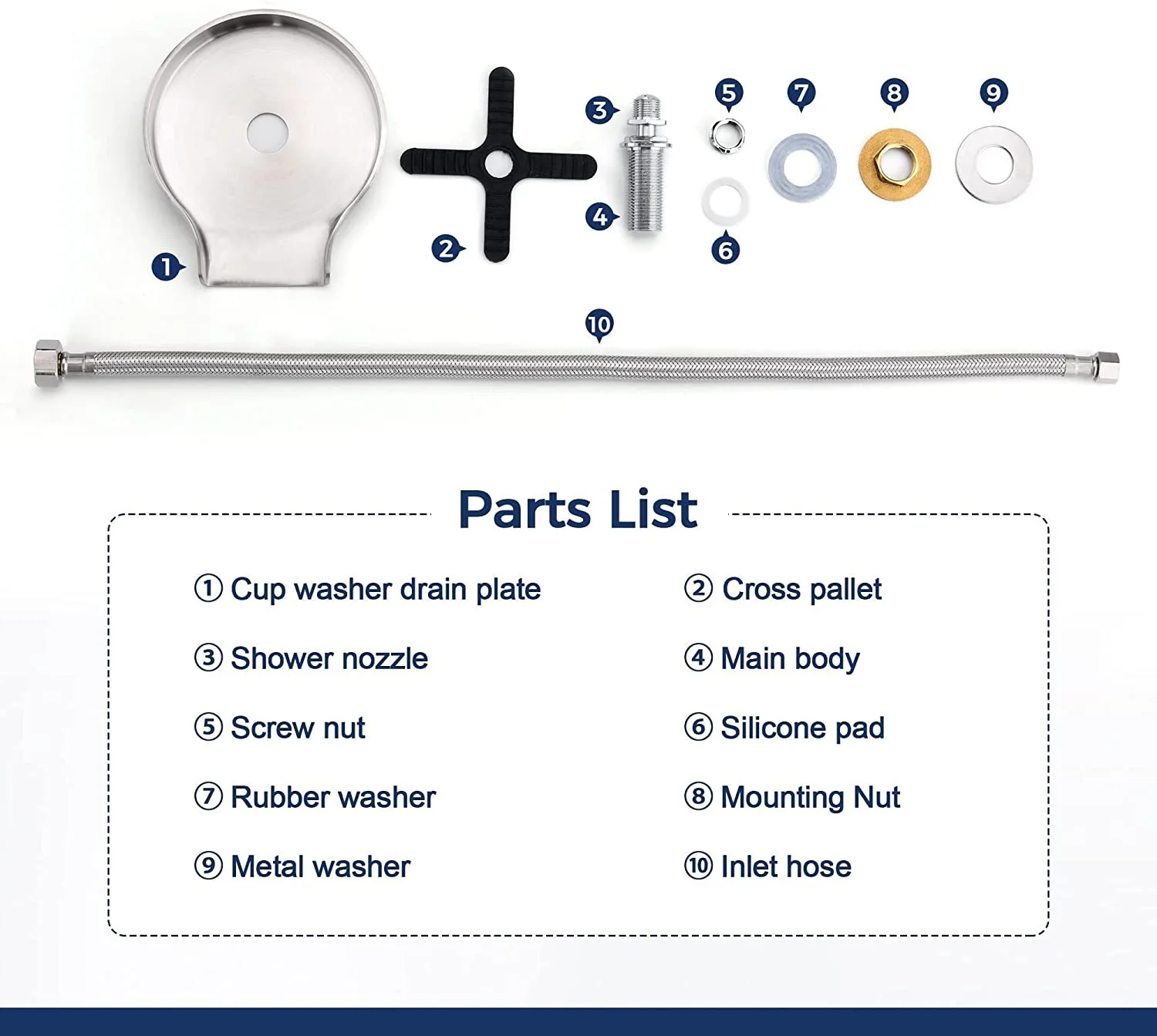 Metal Kitchen Sink Glass Rinser,Bottle Washer,Stainless Steel