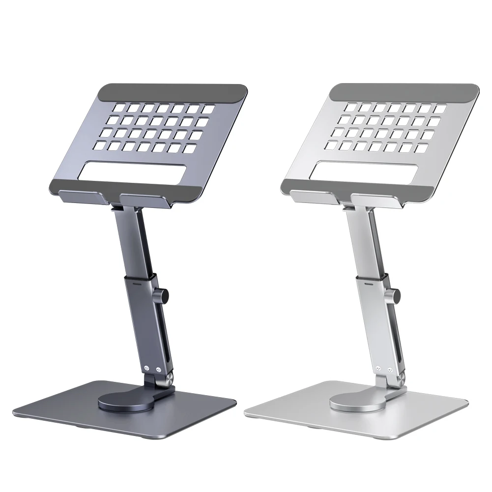 Подставка для планшета алюминиевая вращающаяся на 360 градусов регулируемая по