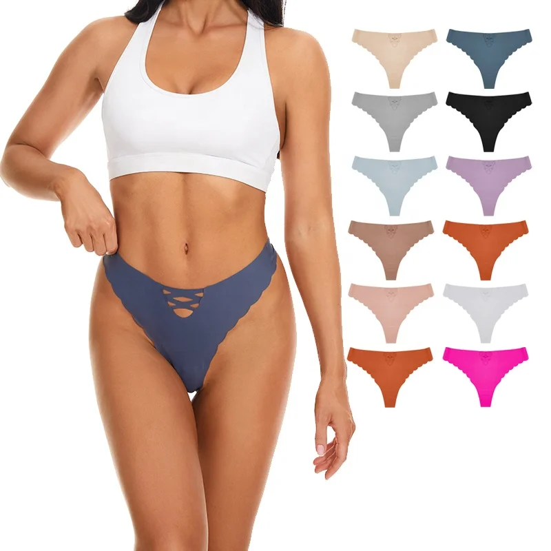 High Quality Invisible T-Back G-String Panty Women XL Size Ladies Knickers Underwear High Quality Waist Young Girl Woman Thongs