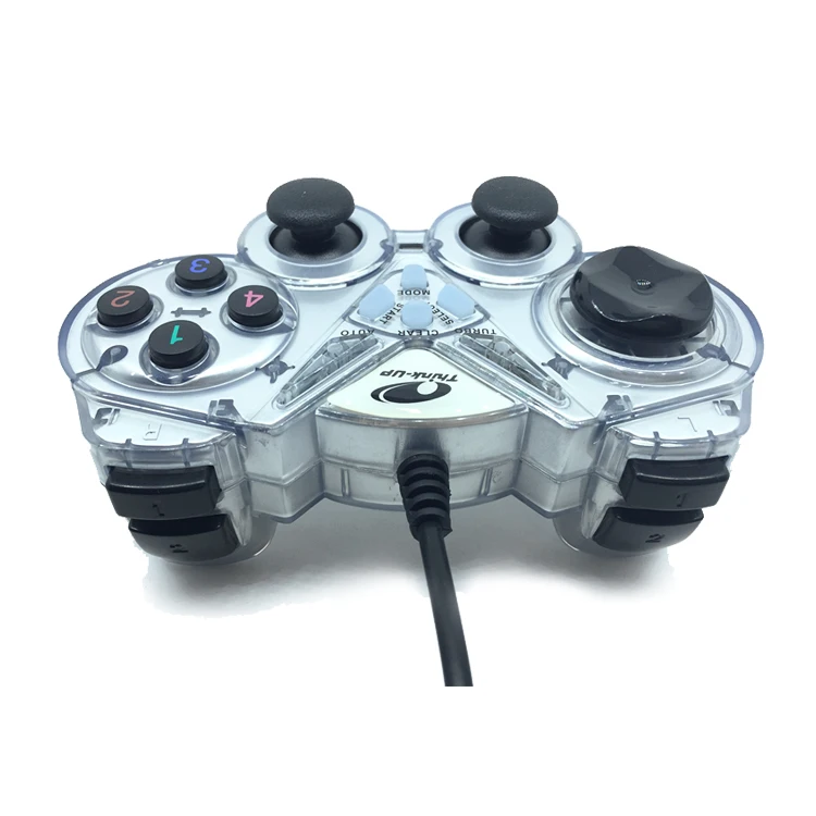 Customs joypads cheap gamepad pc game controller wired USB joystick