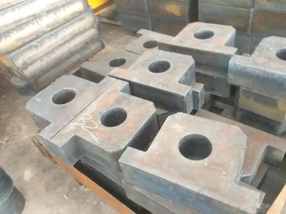 OEM construction cast in plate carbon losing cutting steel sheet Manufacturer of laser cutting CNC punching embedded plate