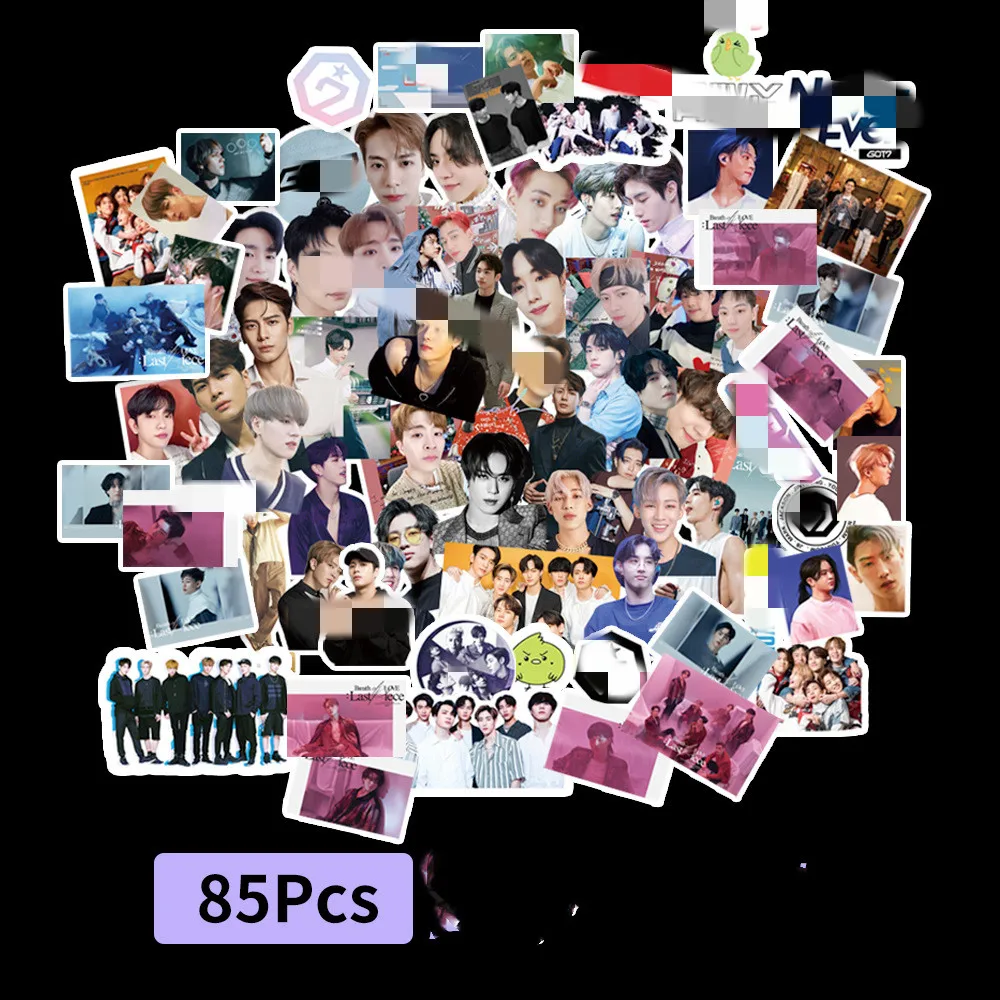 Wholesale 2023 Newest Korean Stickers Cartoon Stickers Bang TWICE Stray Pink Seventeen kids GOT Butter Sticker