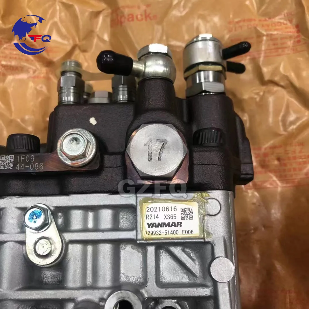 Yanmar 4TNV98 DI Fuel Injection Pump Assy 729932-51400 Original Engine