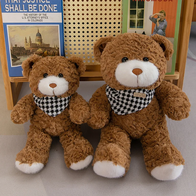 New Design Cute Cartoon Plush Toys Teddy-Bear Stuffed Animals Dressing up Doll For Birthday Gifts