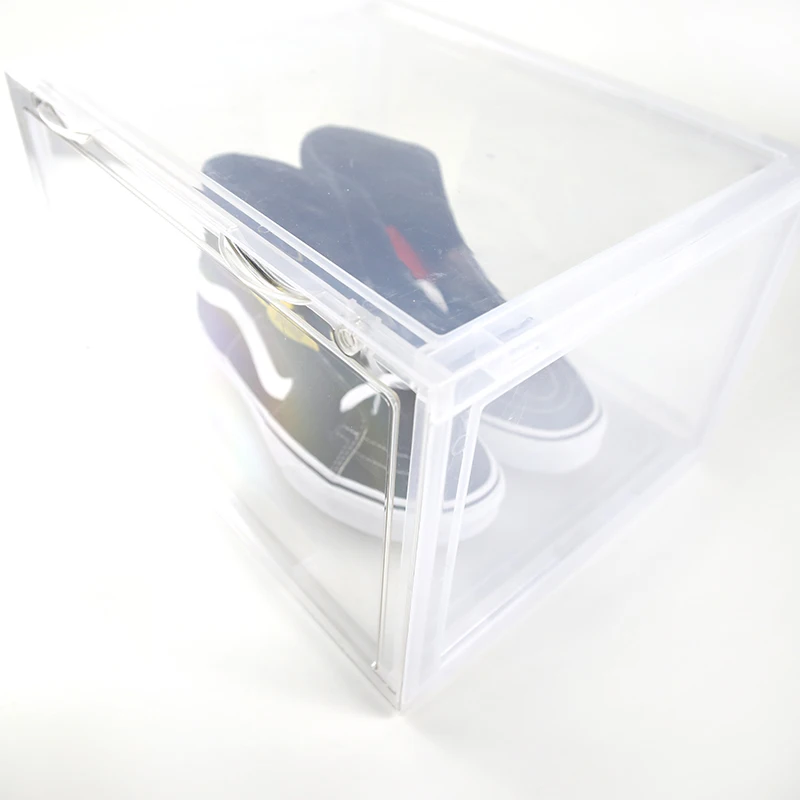 Spring Sign sneaker drop front box acrylic shoe box magnet