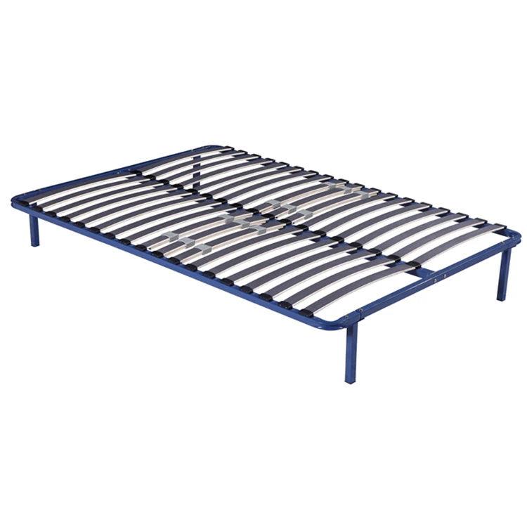 Twin size steel KD bed frame DJ-PK05 iron double bed design