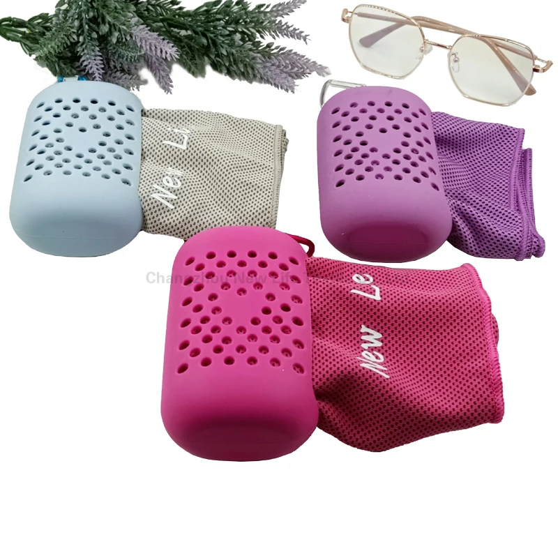 Microfiber Soft Breathable Chilly Towel 4 Pack Stay Cool for Yoga Sport Gym Workout Camping Cooling Towel Ice Towel