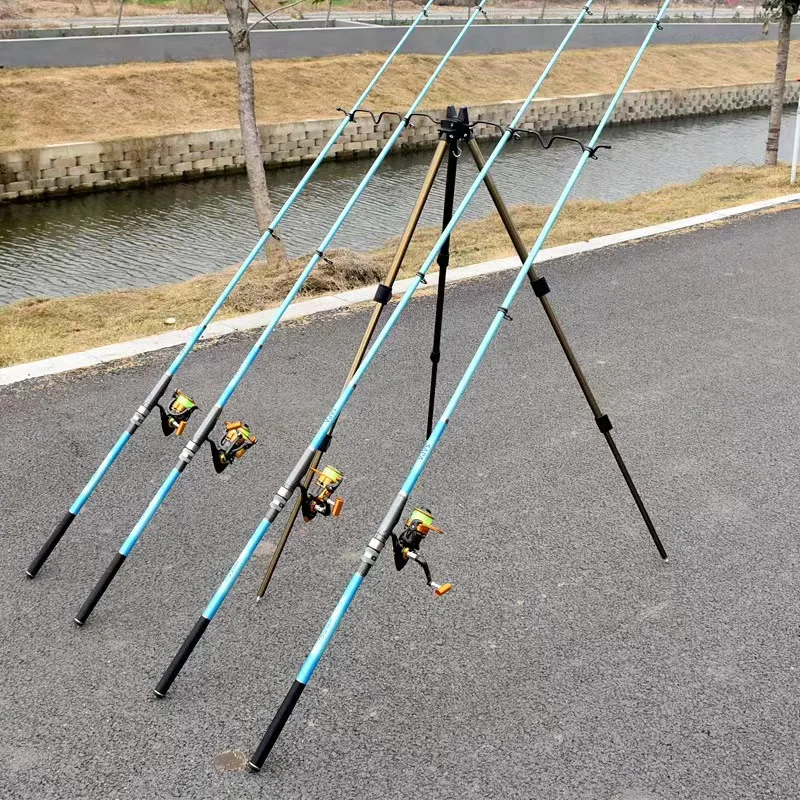 Byloo Outdoor Fishing Rod Telescopic Support Sea Beach Carp Fishing Rod Rests Tripod Stand Holder