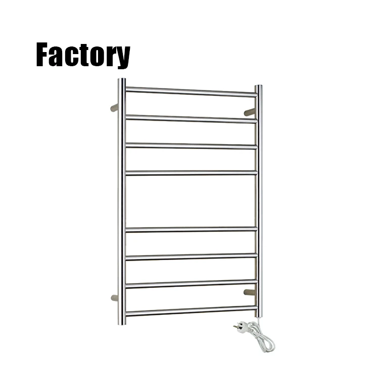 China Supplier Electric Heated Towel Rail Bathroom Dry Heater Towel Rack