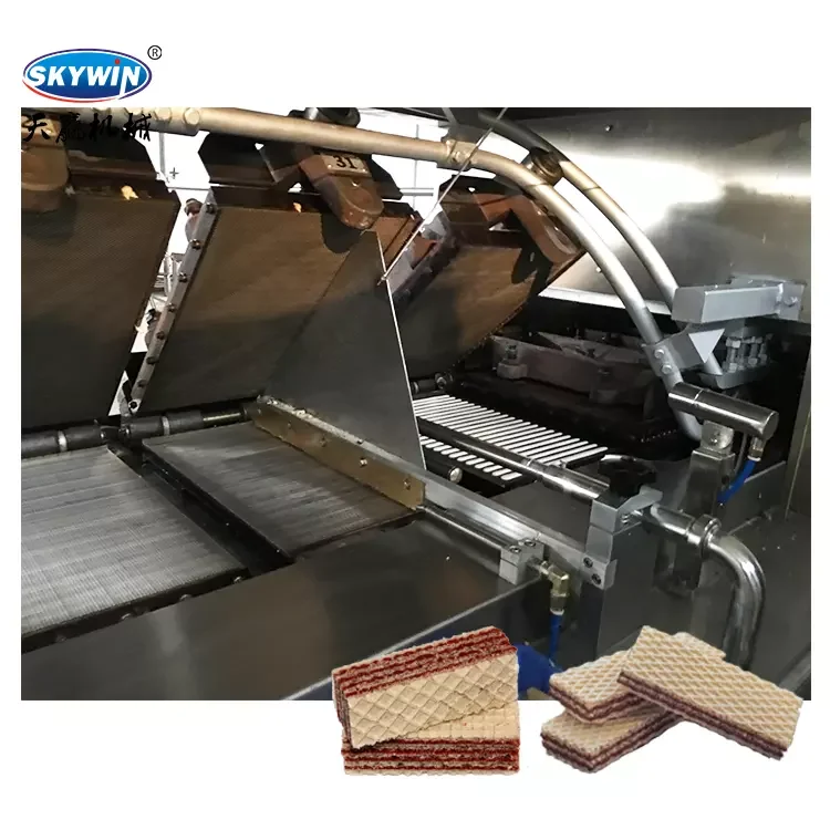 39 Mold Automatic Wafer Biscuit Production Line capacity 140 kg per hours wafer maker machine factory price