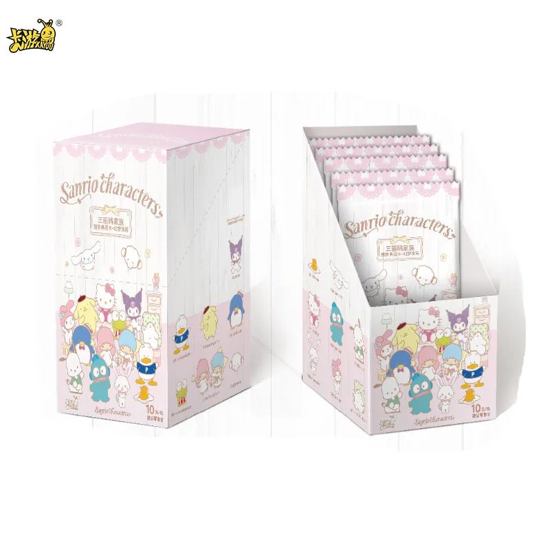 Оптовая продажа google japanese 36 коробок девушка mymelody помпон Purin карты keyou t4w1 sanrioes аниме HelloKitty собирать