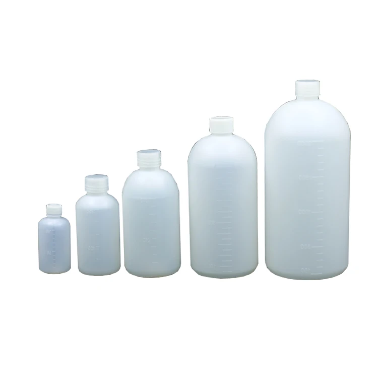 High quality EO sterilized PP PE material bacterial bottle plastic vaccine bottle