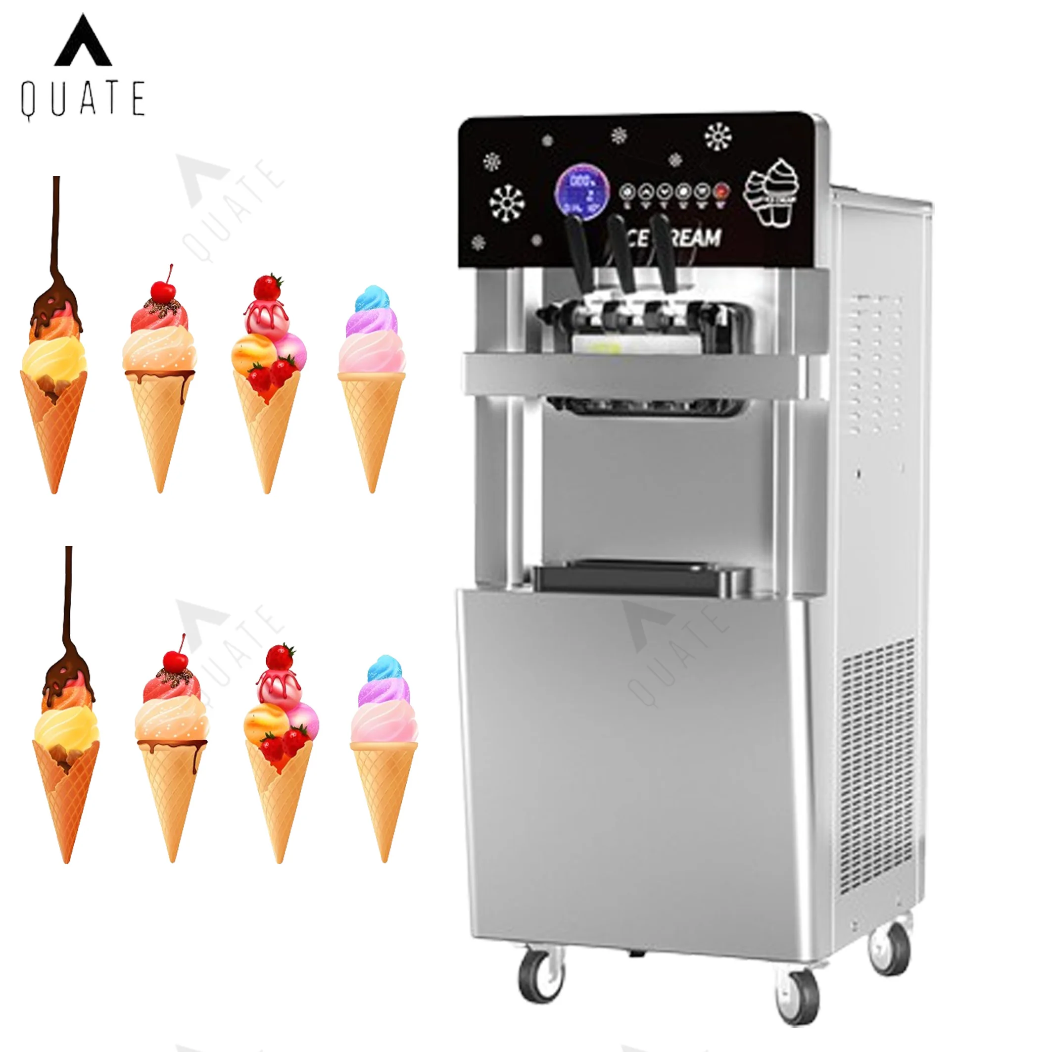 Ice Cream Cup Cone Filling Machine Production Line Rotary Ice Cream Cone Fill Machine