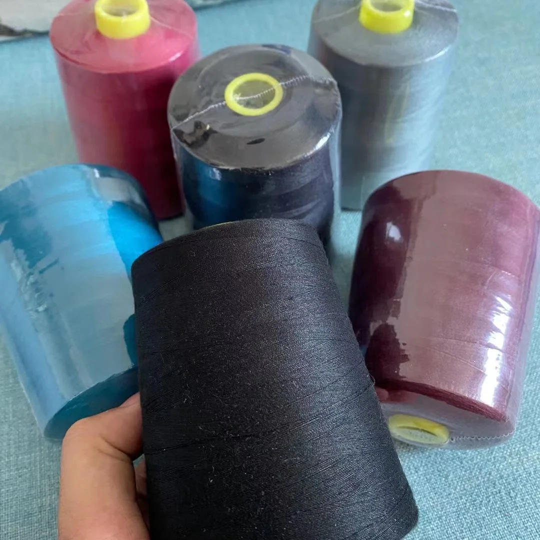 100% Polyester stretch 40/2 Sewing Thread 8000Yards for hand and machine sewing