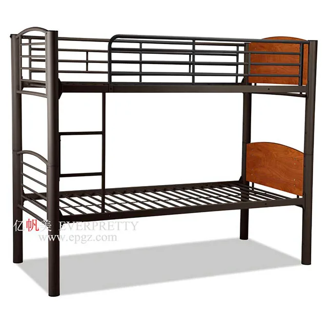 School Dormitory Furniture Metal Double Classic Student Steel Heavy Duty Adult Bunk Bed for School Student