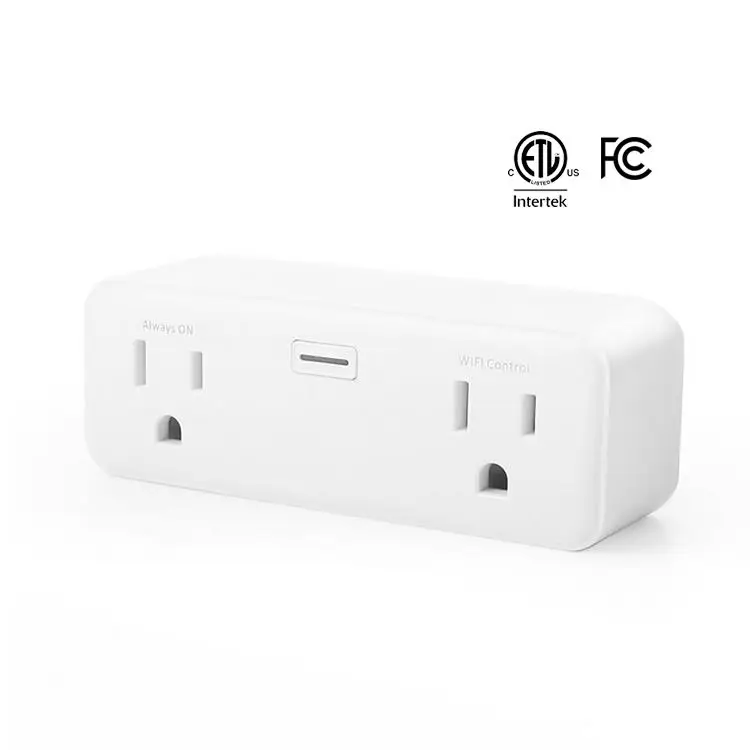 Tuya Wireless Smart Plug Alexa US Smart Wifi Outlet