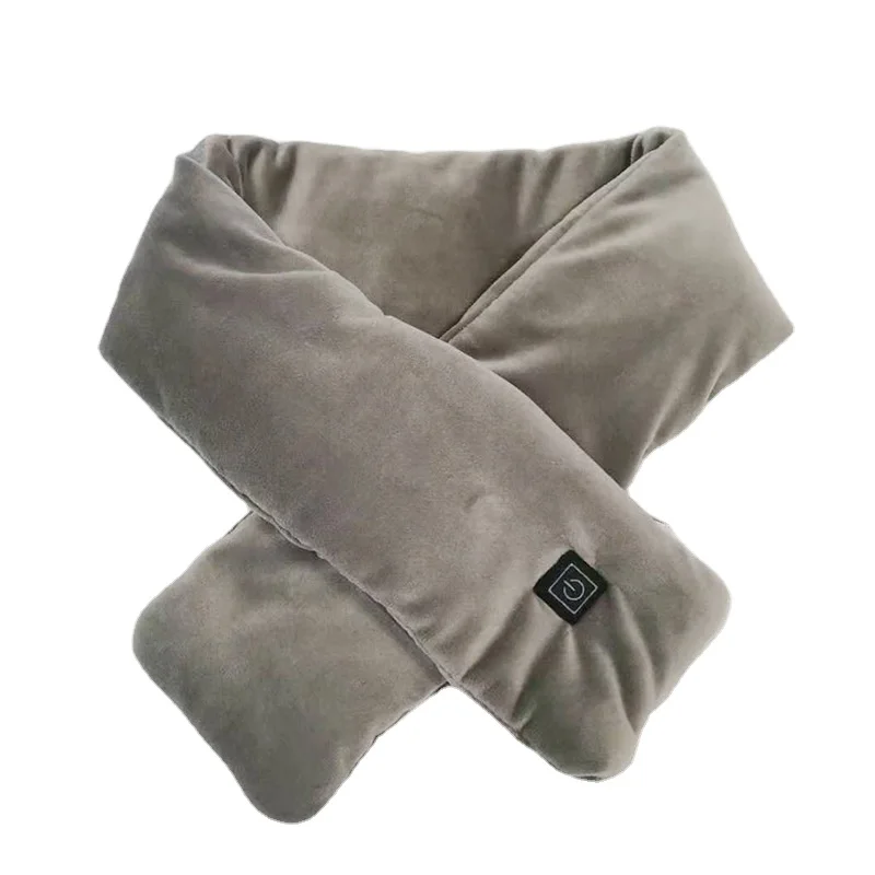 Winter Outdoor Wear Comfortable Usb Rechargeable Graphene Usb Massage Constant Temperature Scarf Heated
