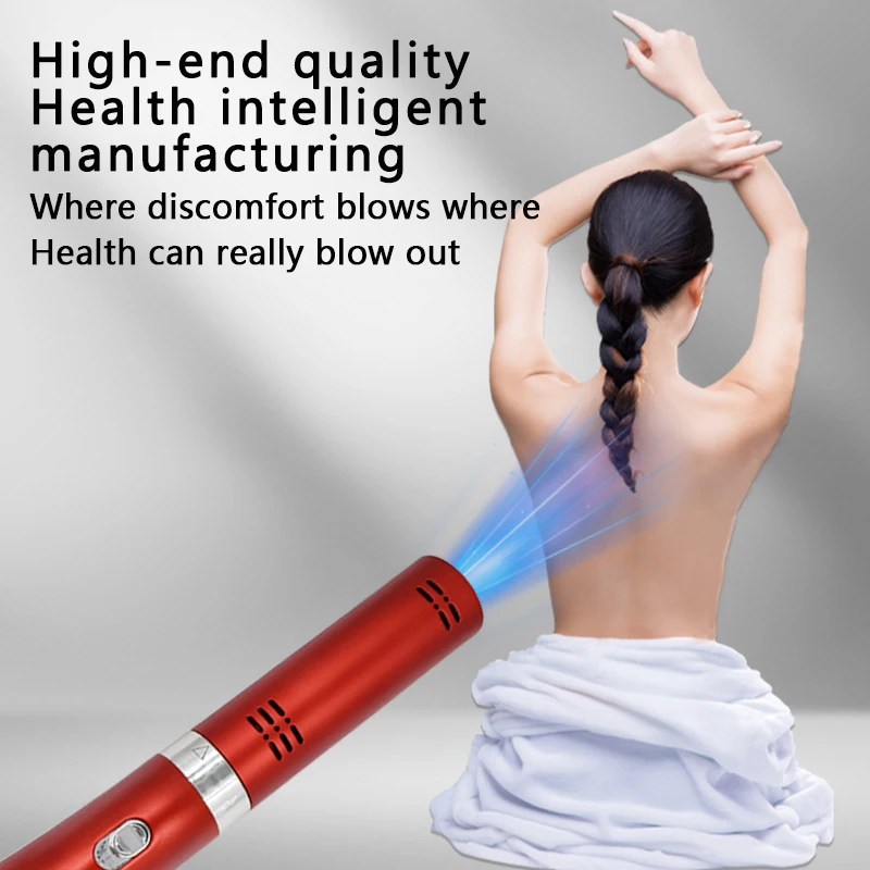 Terahertz Wand Therapy Infused with Acupuncture Principles - Itera Care Health Face Massager for Meridian Pulse Dredging