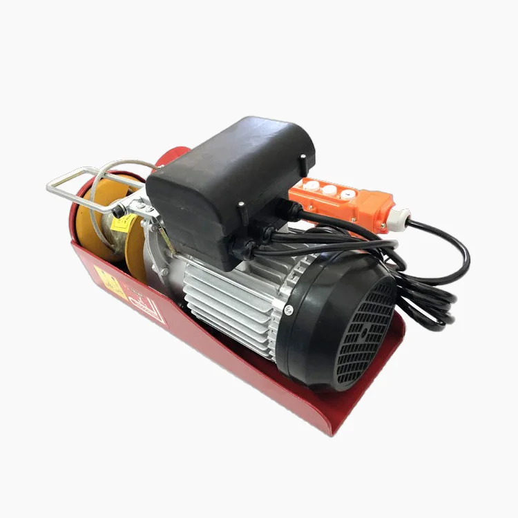 220v pa200 pa1200 small micro electric wire rope hoist
