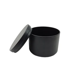 Manufacturer of high quality tin cans with wooden lid effect candle cans