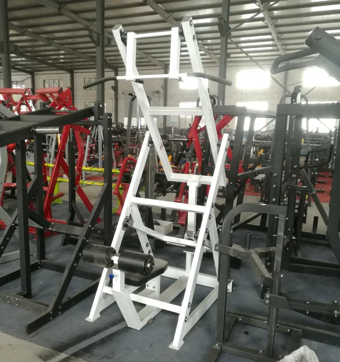 commercial fitness free weight Strength training Plate Loaded Flex Leverage lat pull down gym machine