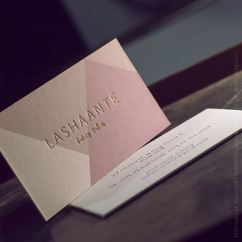 High-End And Exquisite Customized Personality Free Design Printing Business Card With Your Own Logo