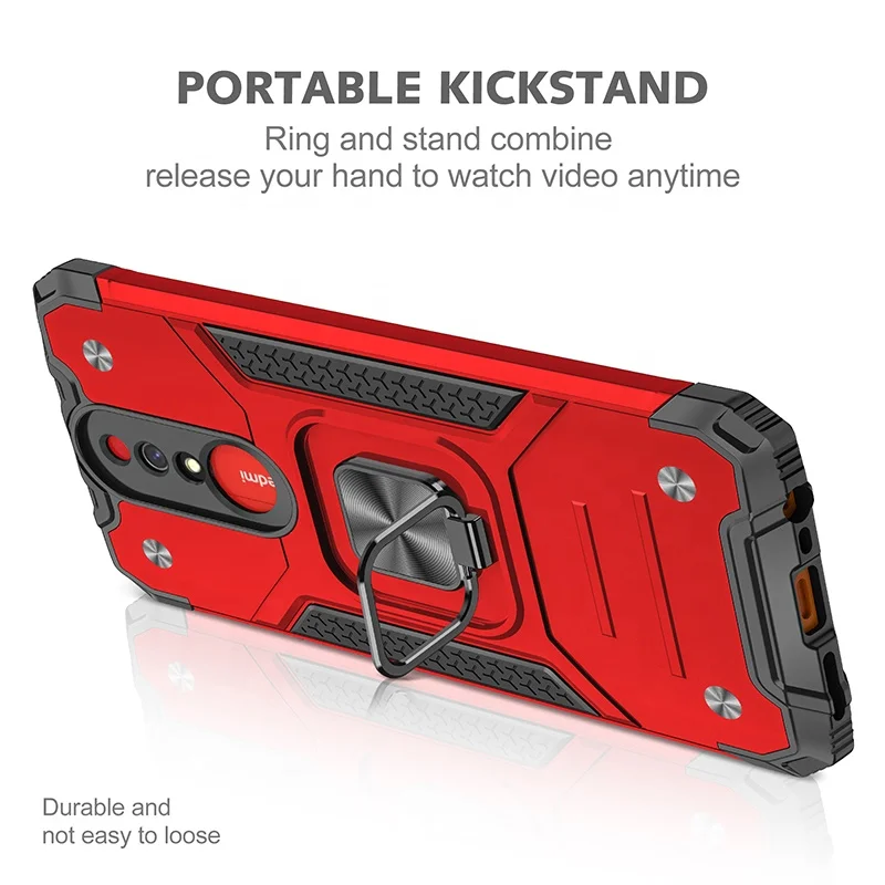 Factory Price  Magnetic Car stand  TPU+PC Phone Case For Redmi 8a/ Note8  pro/Note 9 Pro