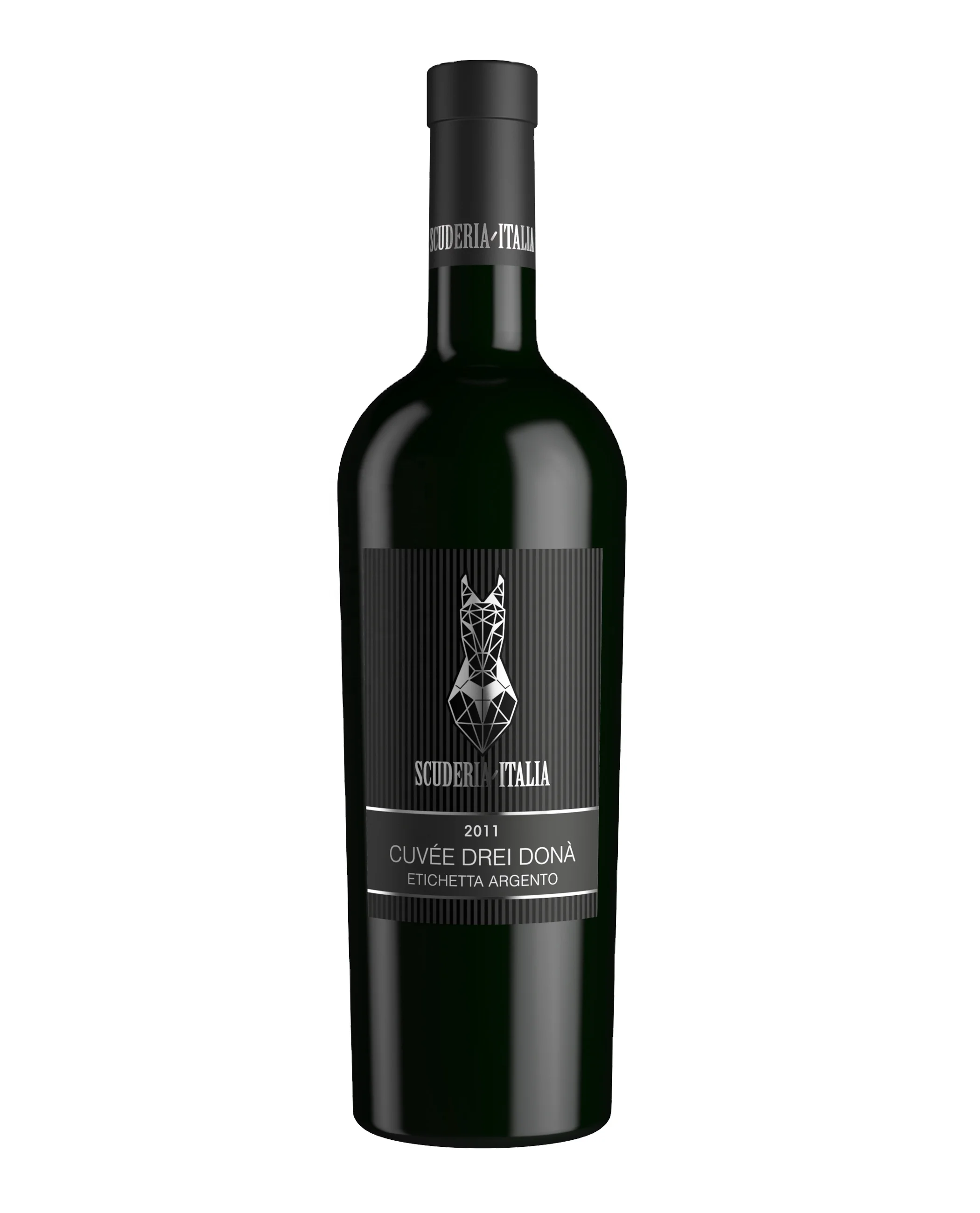 CUVEE DREI DONA ETICHETTA ARGENTO 2011 Scuderia Italia 0.75L 14.5% Prestigious Italian Red Wine