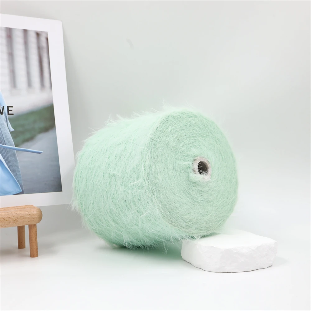 4,0 см 100% нейлоновая необычная перьевая пряжа для вязания свитера