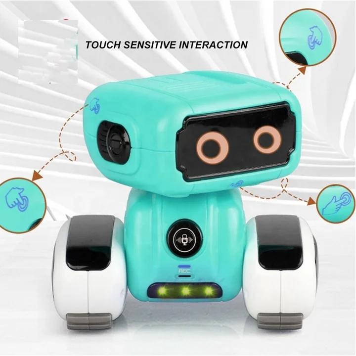 Intelligent interactive Talking Robot electric smart plastic dancing robot toy with light and music