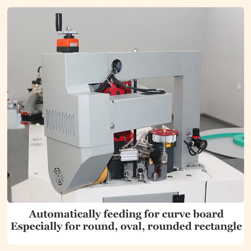 KN700 woodworking furniture pur full semi automatic curve edge bander auto edge banding machine curve and straight