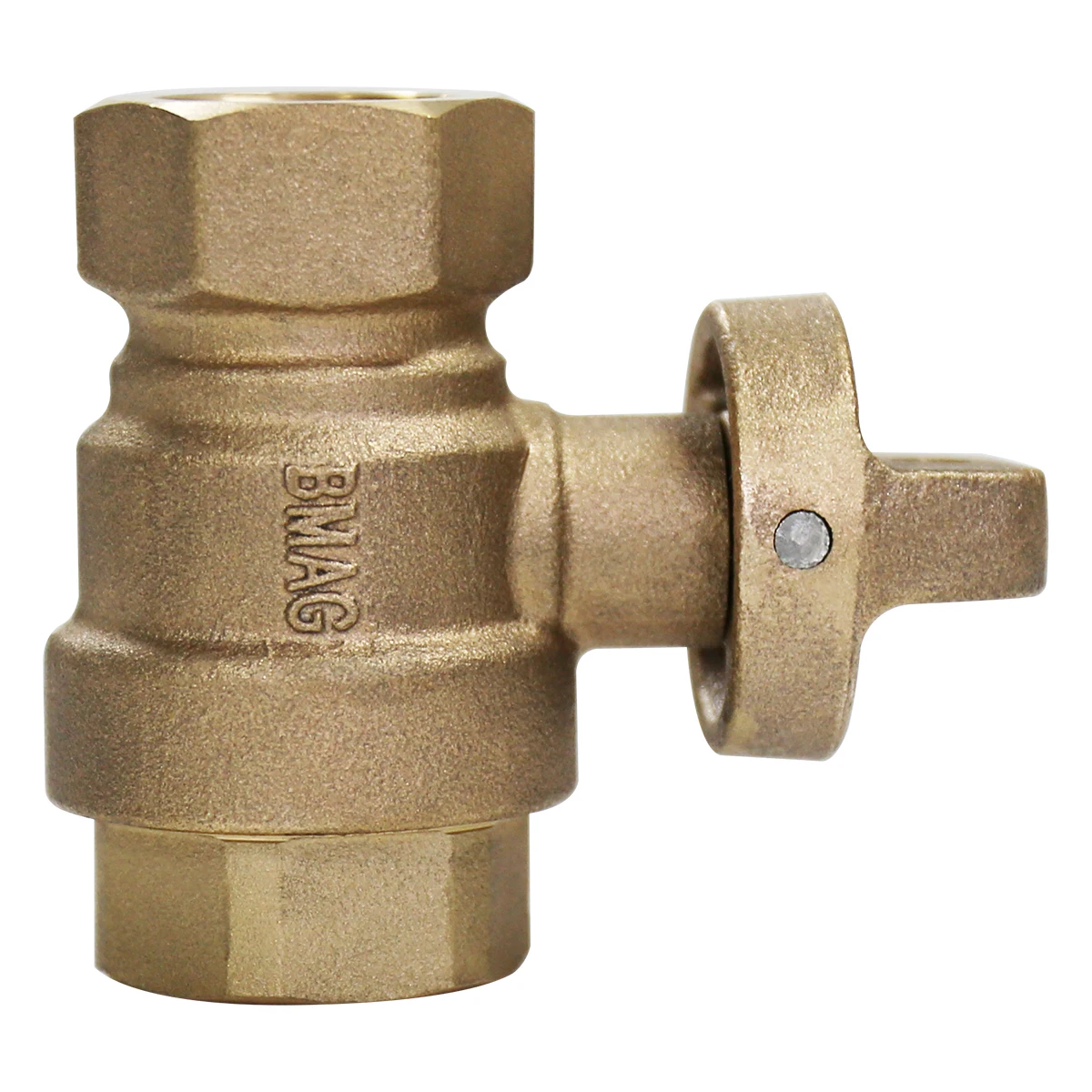 3/4' BRONZE FIP BALL CURB VALVE FOR STOP AND WASTE