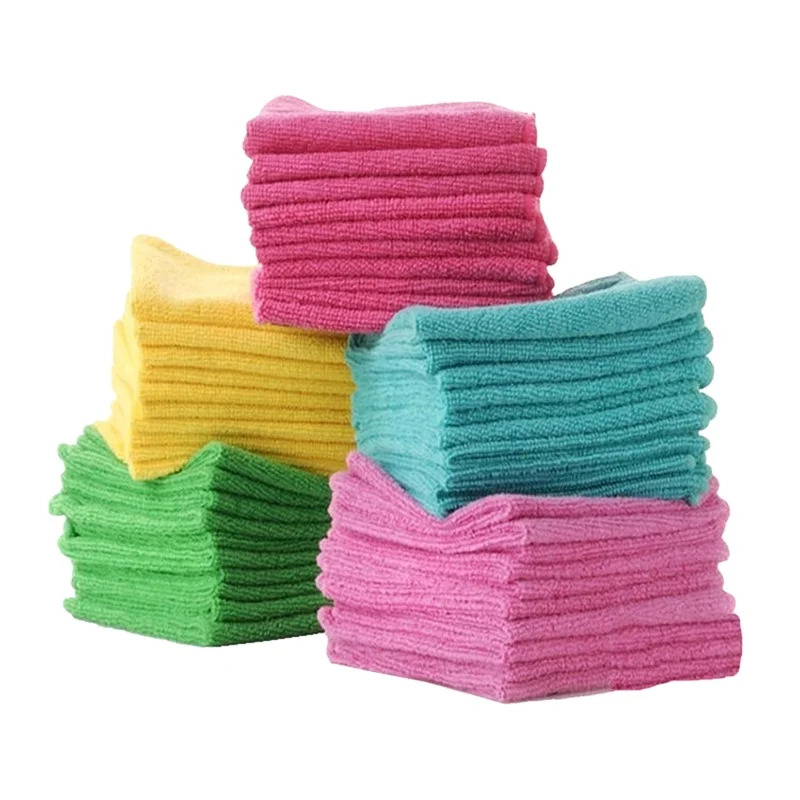 Chinese factories make cheap, versatile microfiber towels that are easy to use