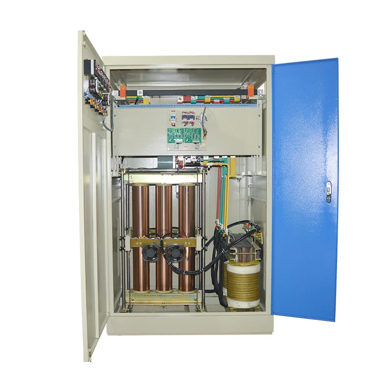 SBW серии выходной ток (А) 76-913 усилитель высокой мощности с 3 фазами 50/200/500kva стабилизатор напряжения