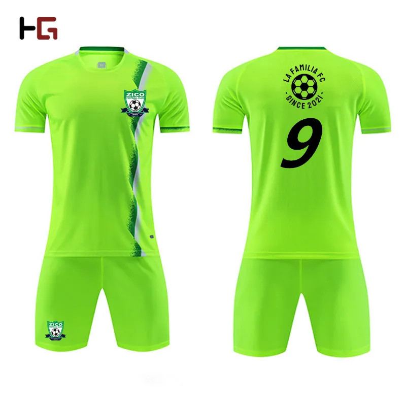Wholesale Football Kits Full Set Soccer Kit Team Fashion Soccer Uniforms With High Quality