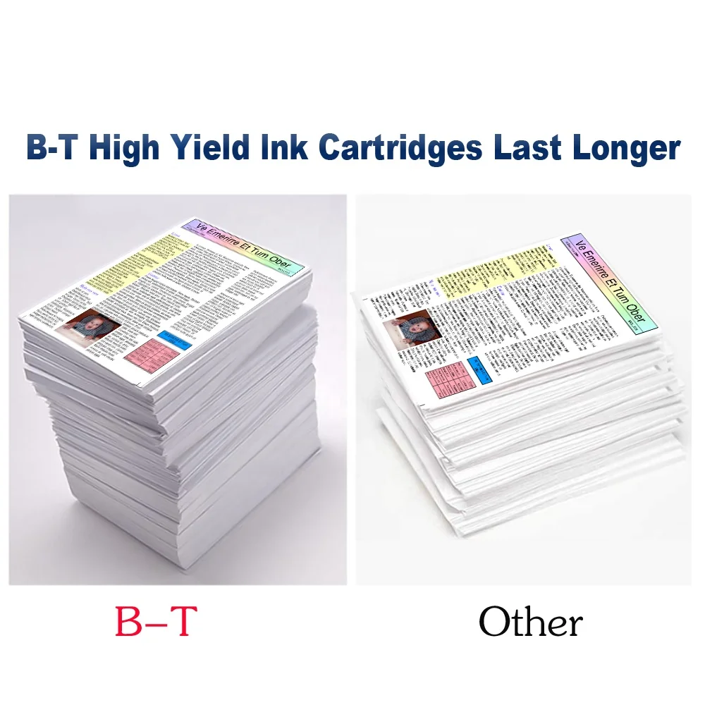 B-T 934/935 Compatible Ink Cartridge for HP OfficeJet Pro 6230/6830 E-ALL-in-One/6815 E-AiO Printer/6812 Printer/6835